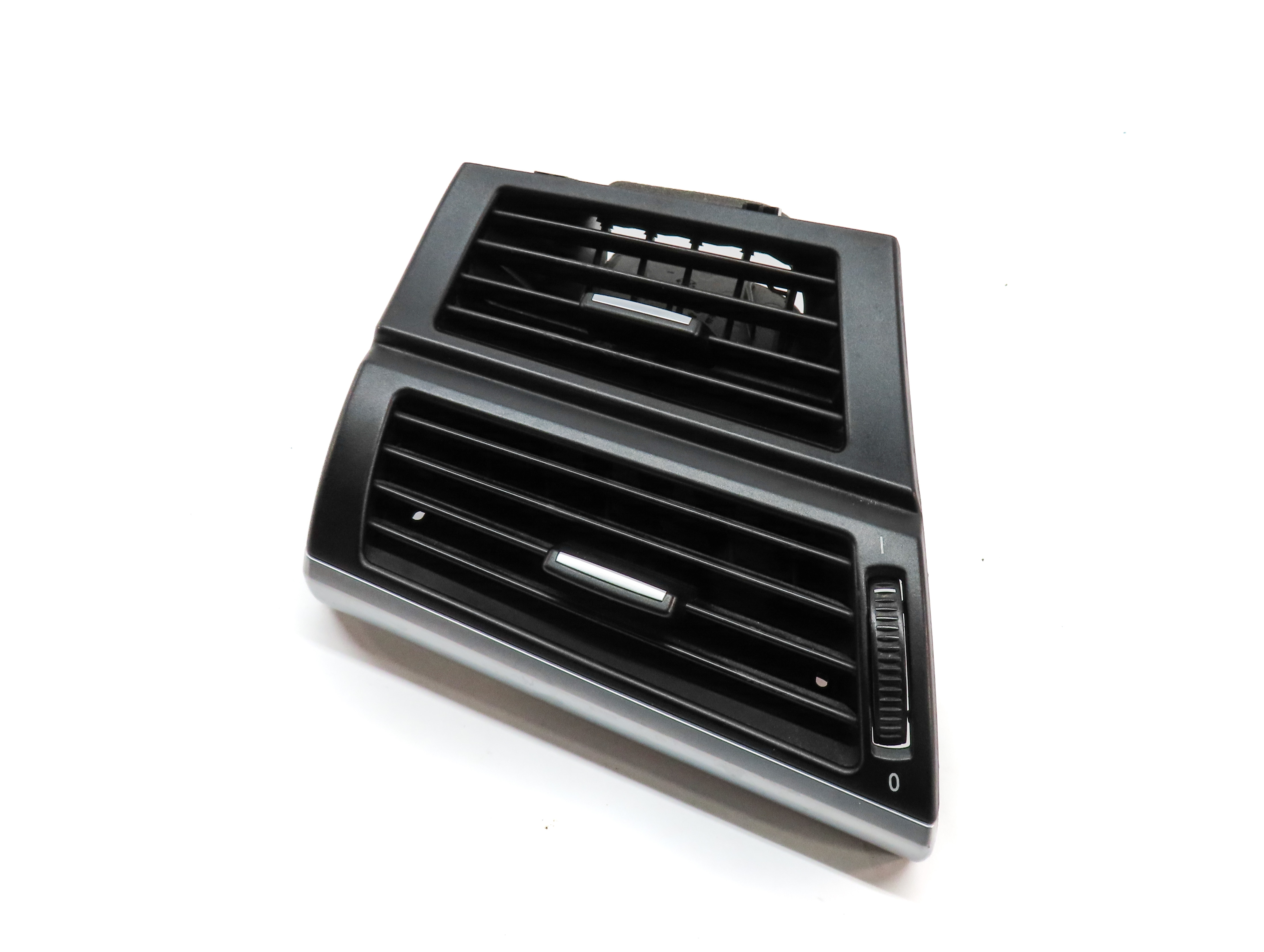 2012 BMW X5 (E70) FRONT LEFT DRIVER DASH HVAC A/C HEATER AIR VENT (BLACK) — exact item pictured